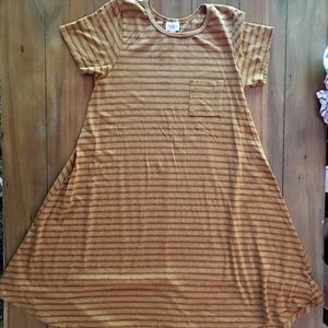 LuLaRoe Striped Dress Size Small